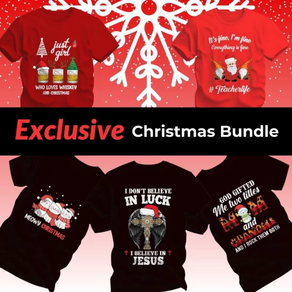 Christmas T-shirt Design Featured image